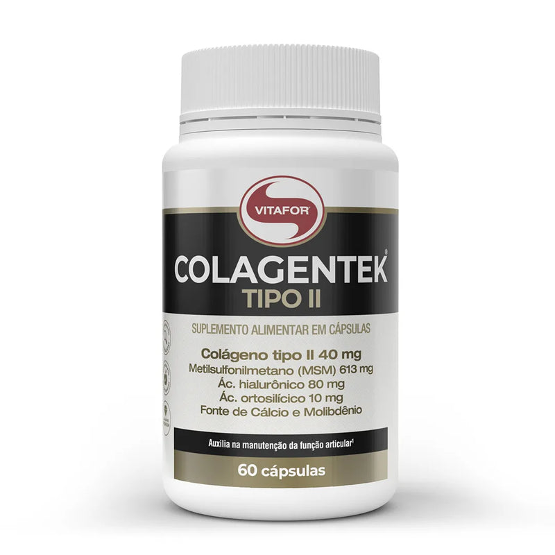 COLAGENTEK TIPO II 60 CAPSULAS 790MG
