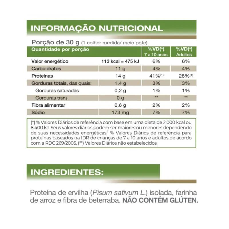 ISOCRISP PLANT POTE 450G