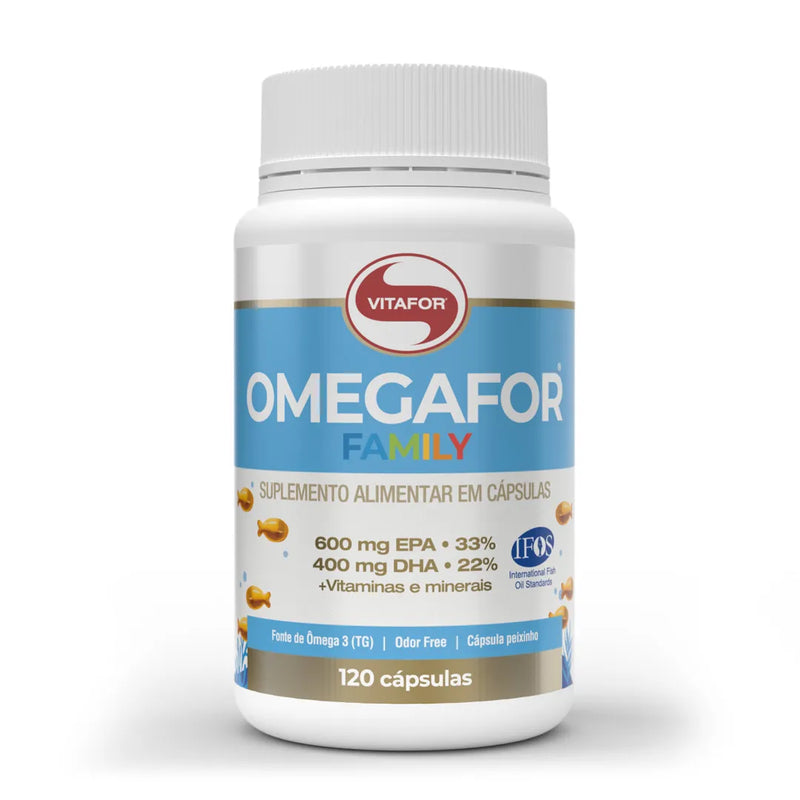 OMEGAFOR FAMILY 120 CAPSULAS 500MG