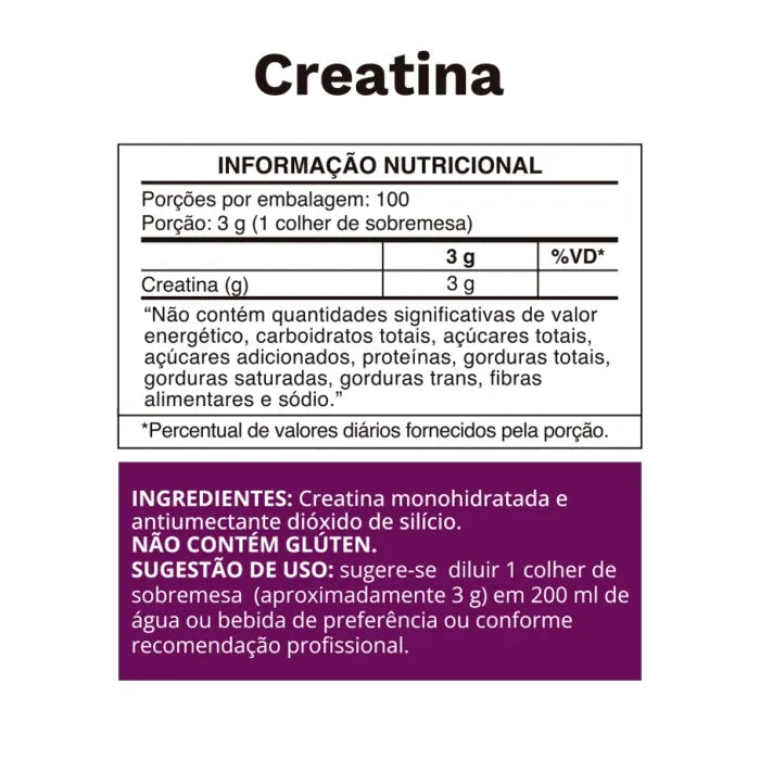 CREATINA 100 DOSES 300G