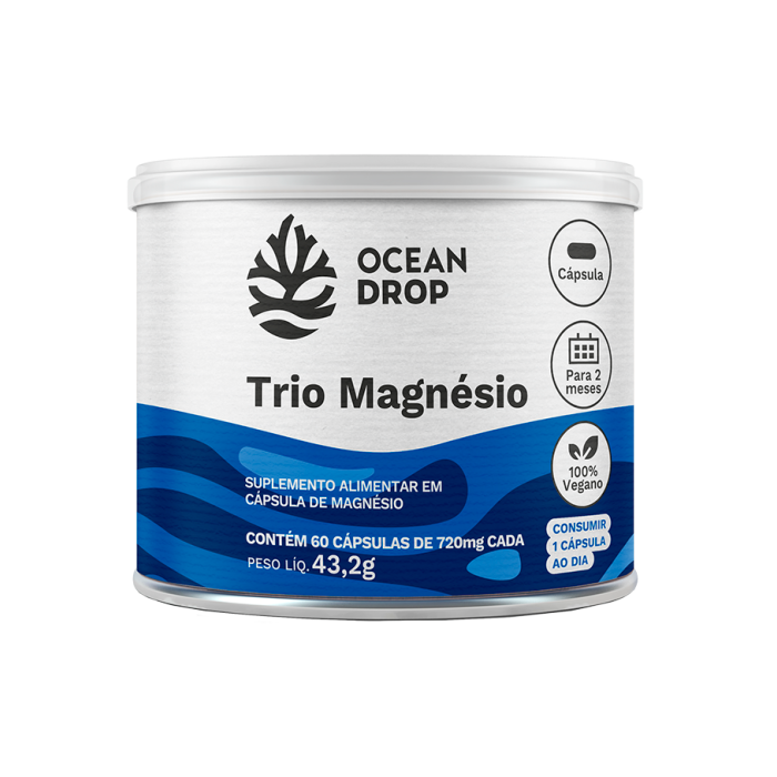 TRIO MAGNESIO 60 CAPSULAS 720 MG