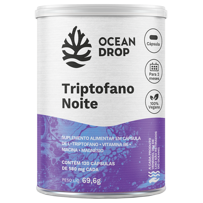 TRIPTOFANO NOITE 120 CAPS 720MG